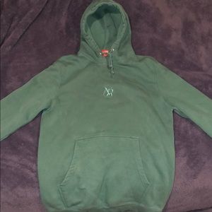NELKBOYS FullSend green/turquoise Large Hoodie